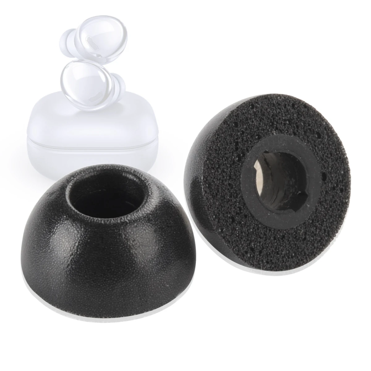 2Pcs Auricolari In Memory Foam Per Samsung Galaxy Buds Pro Auricolari Buds 2 Veri Auricolari Wireless Suggerimenti Riduzione Del Rumore Antiscivolo