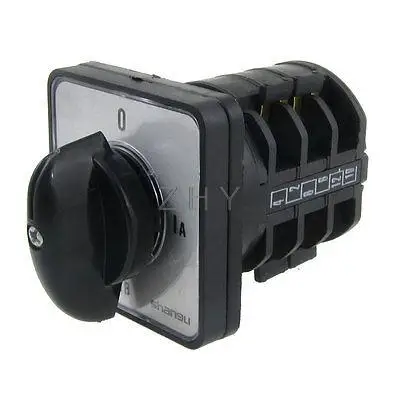 

380V/AC 220V/AC 4 Position Rotary Cam Universal Changeover Switch