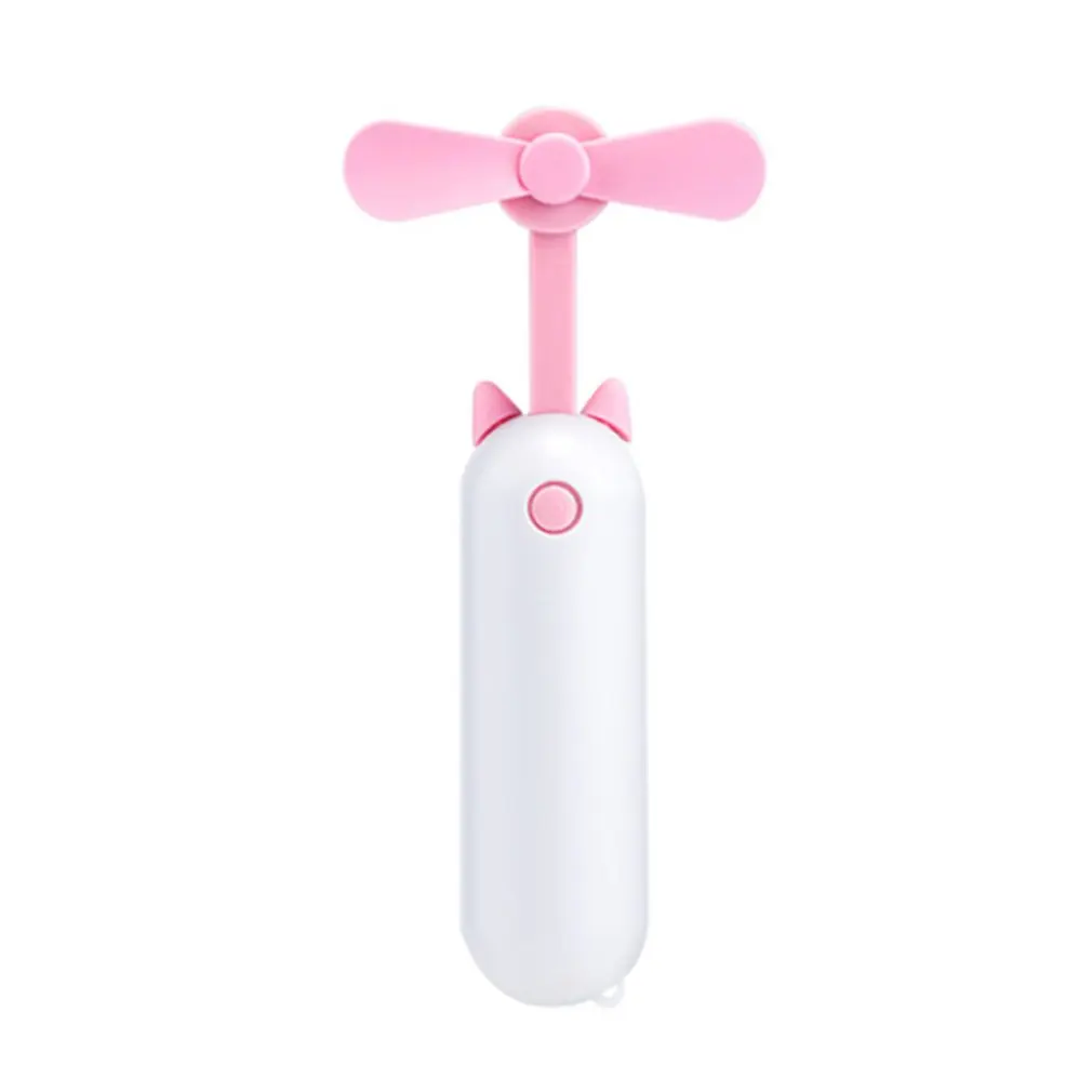 Usb зарядка мини портативный вентилятор складной вентилятор Ручной портативный Настольный вентилятор карманный мини маленький дорожный USB Перезаряжаемый