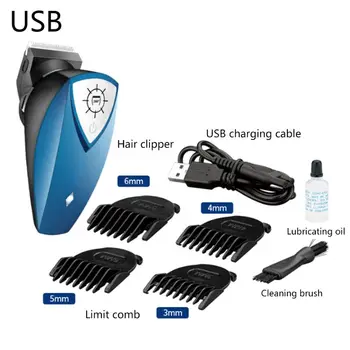 

Adults Kids Professional Electric Hair Clippers Beard Trimmer Barber Grooming Kit Rechargeable Cordless Haircut Machine