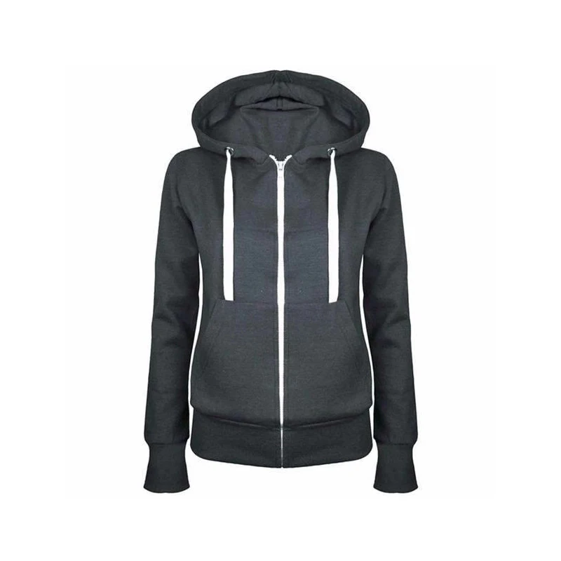 Meihuida Autumn Men Thick Hooded Zip Long Sleeve Muscle Warm Zip-Up Hoodie Gym Sports Casual Fit Sweatshirt