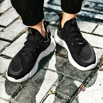 

Men's Shoes Sports Casual Shoes Breathable and Comfortable Non-slip Wear-resistant Men's Fashion Sports Shoes Popcorn Sole