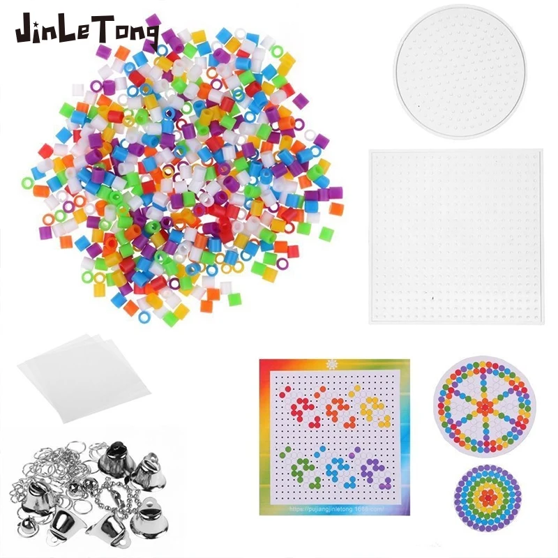 5mm Pindou Wind Chime Card Set Hama Beads For Kids Lron Fuse Beads Diy Puzzles High Quality Gift Children Toy Model Building Kit