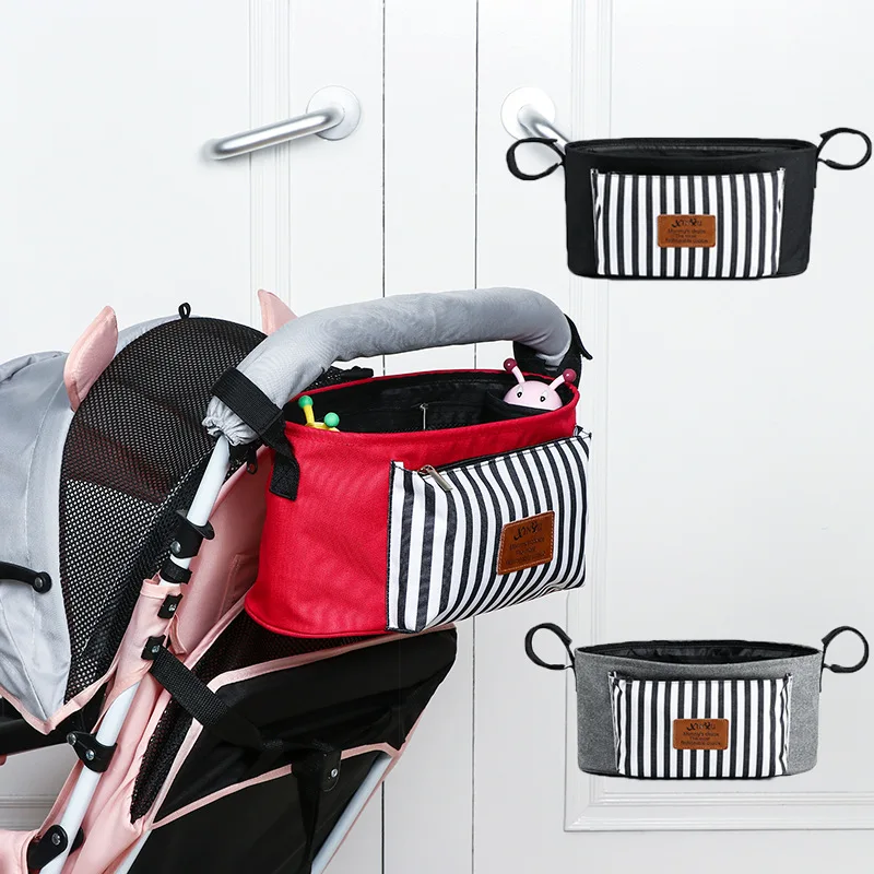 

Stroller Accessories Baby Bag Out Walking Baby Stroller Organizer Bag Roomy Stroller Bag Diaper Nappy Organizer For Stroller