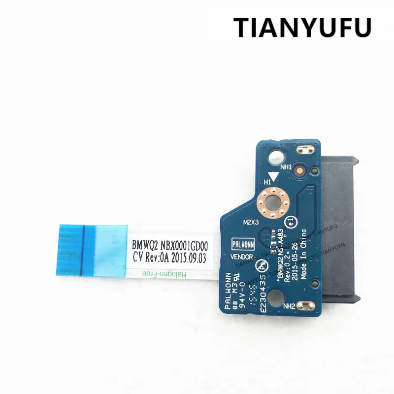Разъем для DVD накопителя Lenovo IdeaPad 300 15ISK плата и кабель Sata NS A483 5C50K38208 Протестировано