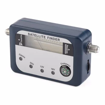 

SF-07 Satellite Finder Signal Identifier Satellite Receiver TV Reception System Strength Meter Detector Pointer With Compass