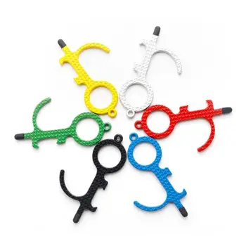 

Anti Touch Door Opener Tool No Touch Key Door Opener Multifunctional No Touch Door Opener Hand Tool Serves As Bottle Opener 1pc
