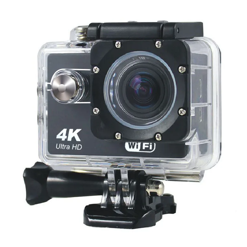 Водонепроницаемый Камера 2 дюймов Экран экшн Камера, 4 K, Wi-Fi, 16MP для подводной съемки на глубине до 170 ° широкоугольная мини Камера Go возможностью погружения на глубину до 30 м pro Водонепроницаемый Спортивная водоотталкивающая Камера GoPro
