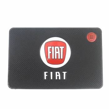 

Car Logo Anti Slip Mat Phone Holder Non-Slip Mat non slip Pad For Fiat 500 500x ducato tipo panda bravo doblo stilo freemont