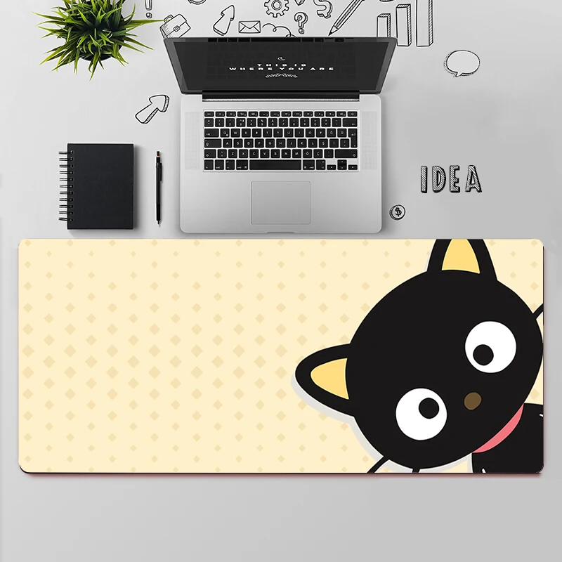 Cute Chococat Small Gaming Mouse Pad Computer Mousepad PC Gamer Mouse Mat  XXL Laptop Mausepad Mouse Carpet Keyboard Mat Desk Pad - AliExpress