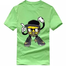 Short Sleeve T Shirt Men O Neck Polyester Mens T Shirt Summer Cool Tee Male Slim Casual Hip hop animation Tee Shirt Homme 2XL