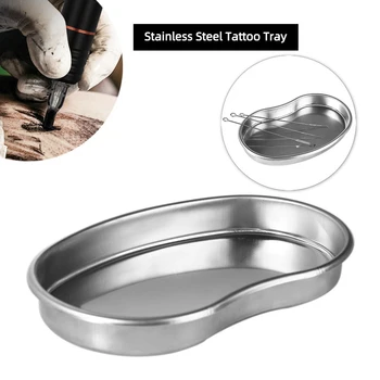 

Stainless Steel Surgical Bending Tray Plate Tool For Eyebrow Lip Tattoo Body Art