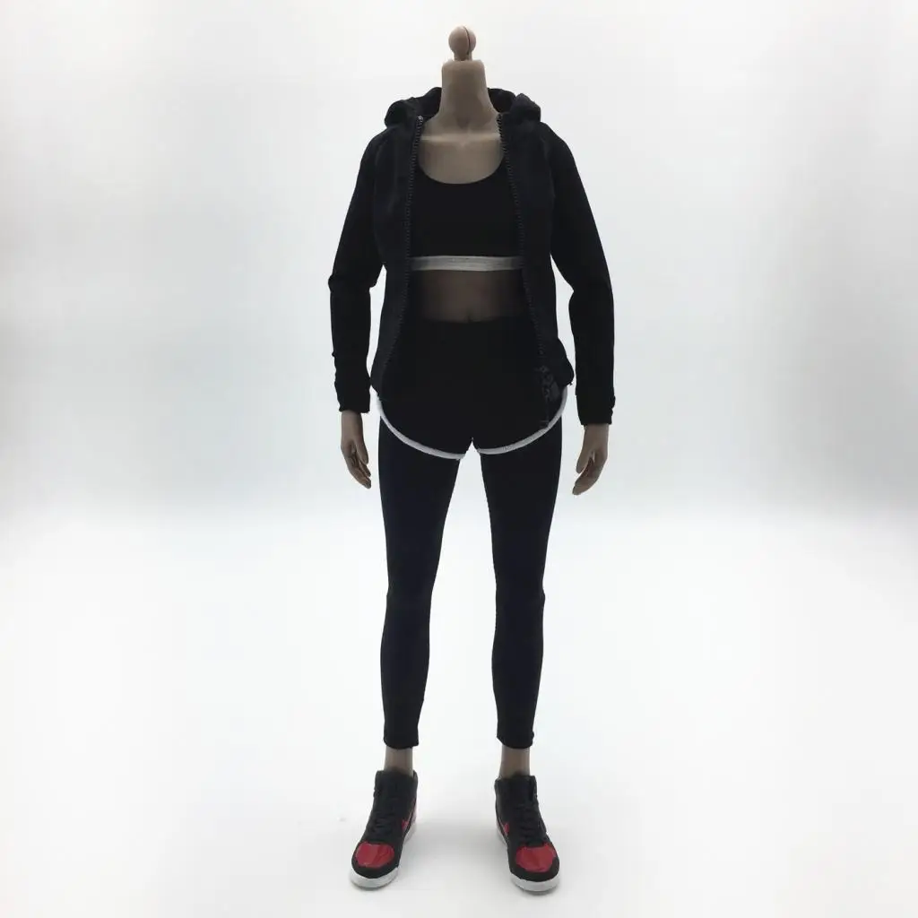 1/6 Women Sports Suit Set Female Clothing for 12