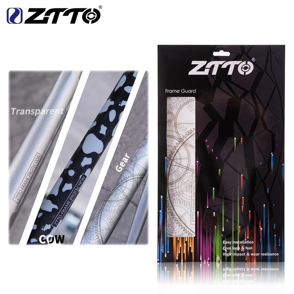 ZTTO 3D стикер для велосипеда s Защита для велосипедной рамы устойчивая к царапинам наклейка съемная для MTB дорожный велосипед Push Guard рамка Крышка