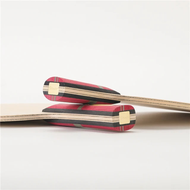 Stuor7 layers structure inner BLACK carbon fiber good control table tennis blade for ping pong funs best price high And quality 5