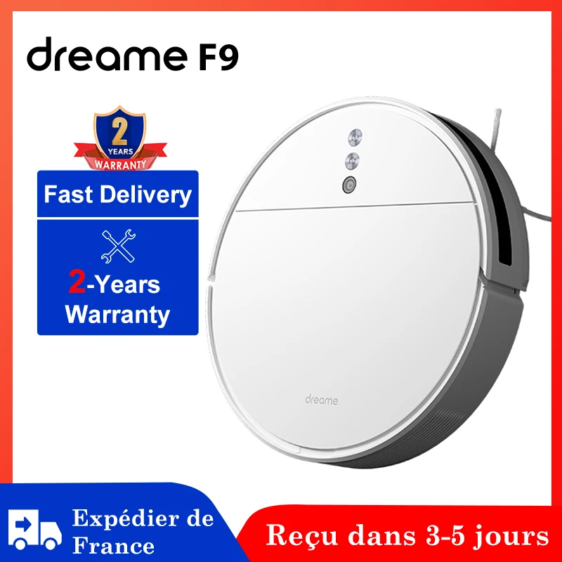 Робот-пылесос Dreame F9 2500 па с функцией автоматической зарядки | Бытовая техника
