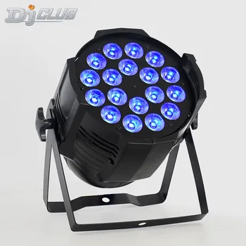 

18X12W Rgbw 4In1 Led Par Wash Par Led Led Flat Par Can Stage Lighting For Party Ktv Disco Dj Light