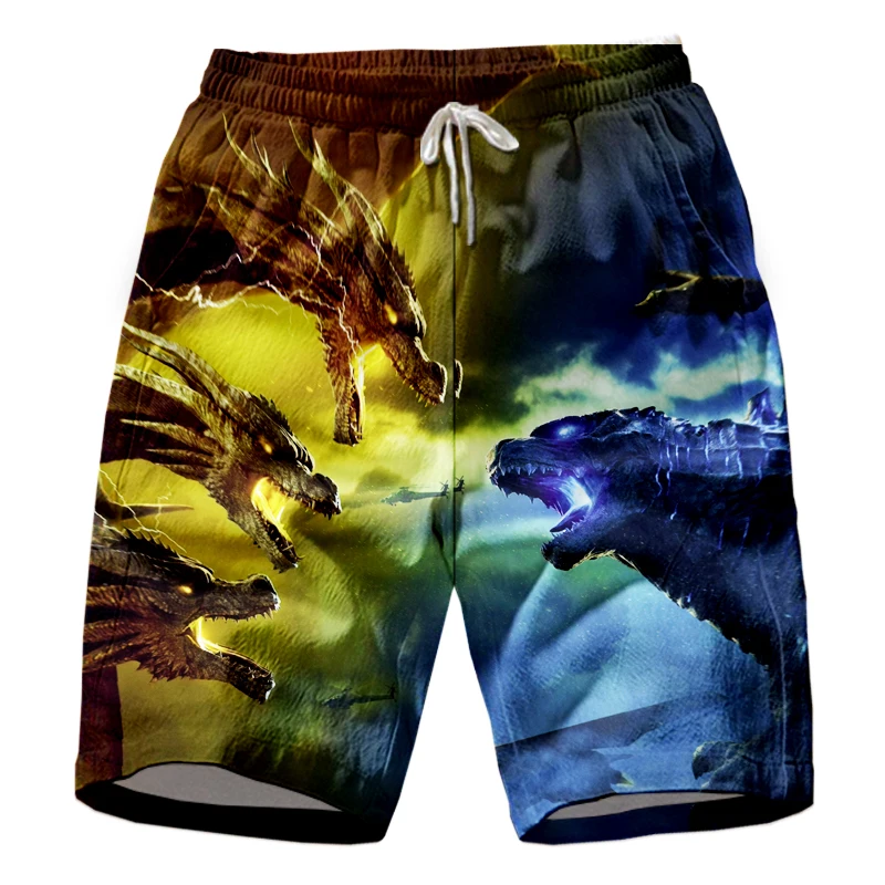 Мужские шорты с разноцветными принтами на заказ 2019|Плавки и пляжные шорты| |