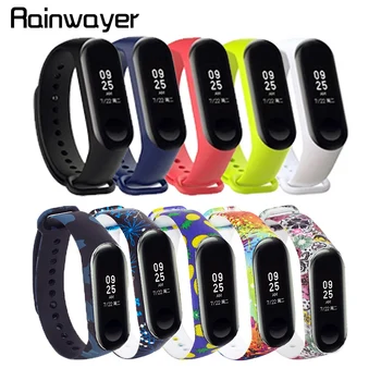 

Bracelet Strap For Xiaomi Mi Band 3 4 Sports Strap Watch Silicone Wrist Strap For Xiaomi Miband 4 Bracelet Wriststrap A2