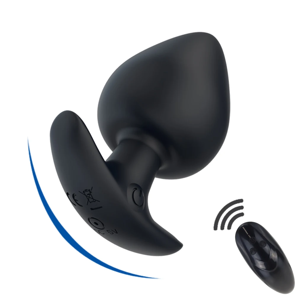 Anal Vibrator for Man Wireless Remote Control Silicone Butt Plug Gay Sex Toy Woman Adult Products Prostate Massager | Красота и