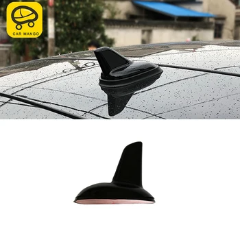 

CarMango for Mercedes-Benz GLA-Class X156 CLA C117 Car Accessories Shark Fin Antenna Cover Frame Sticker Exterior Decoration