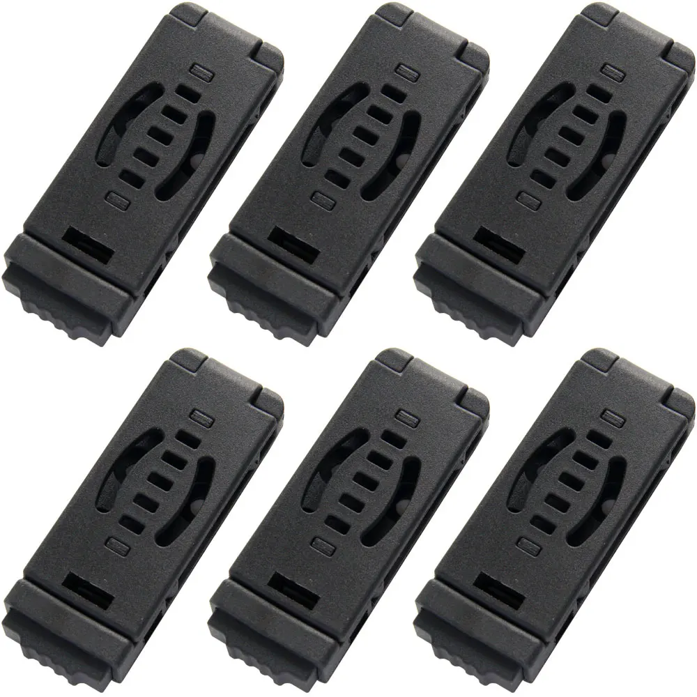 6PCS Small Nylon Belt Clip Belt Loops DCL Combat Loop Holster/Sheath