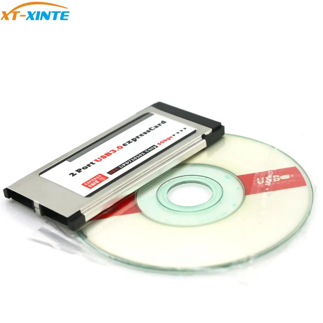 XT-XINTE PCI Express USB 3,0 на 2-портный Dual Порты PCI-E экспресс-карта адаптера для NEC 34 мм слот ExpressCard конвертер PCMCIA ноутбук