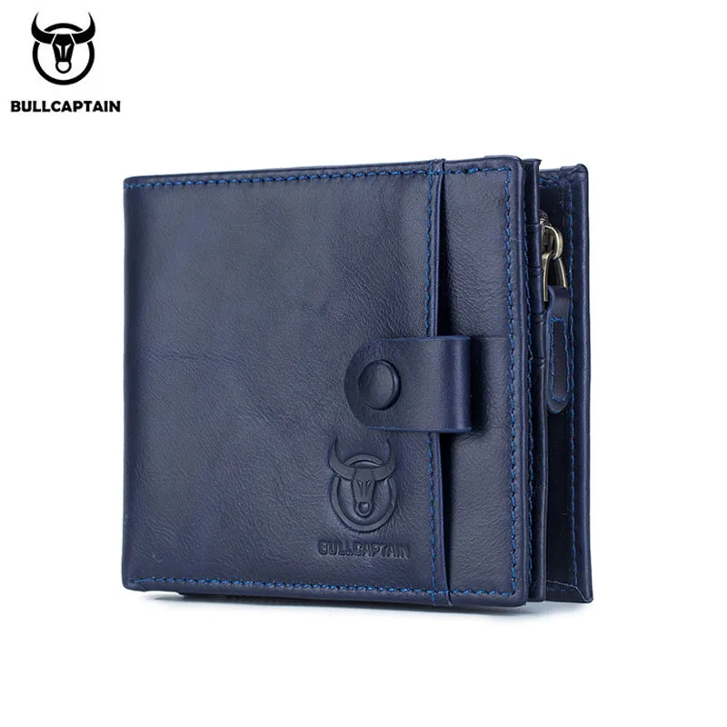 bullcaptain-rfid-men's-wallet-leather-men's-coin-purse-zipper-wallet-card-coin-wallet-holder-credit-card-bag