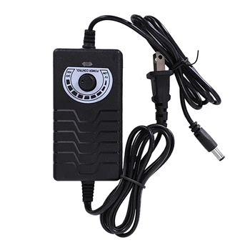 

Adjustable AC to DC Power Supply Adapter Converter,AC 100-240V to DC 1-24V 2A for Electric Fan Drill Motor Speed Controller