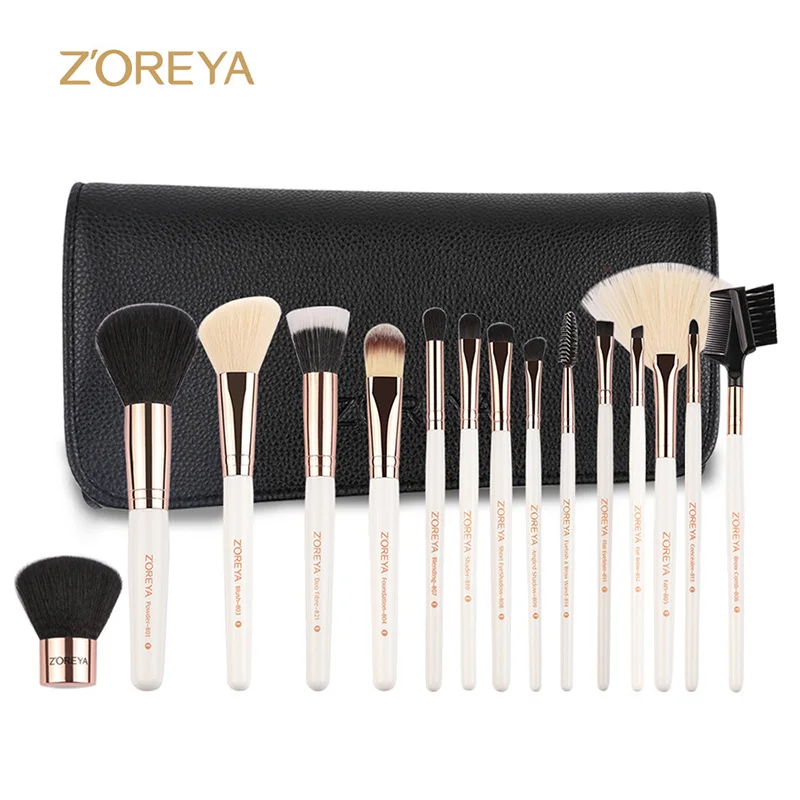 

15Pcs Makeup Brushes Tool Set Cosmetic Powder Eye Shadow Foundation Blush Blending Beauty Make Up Brush 380g
