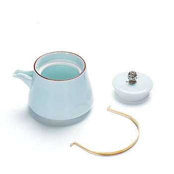 

Ceramics Handle Kettle Japanese Originality Kung Fu Tea Have Teapot Pu'er Tea Kettle Household Infusion Of Tea Single Kettle