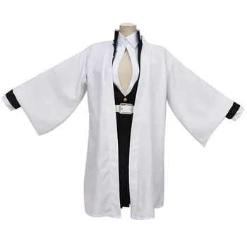 

Anime Demon Slayer Kimetsu no Yaiba Kanroji Mitsuri Iguro Obanai Halloween cosplay costume stage atmosphere props drama costume