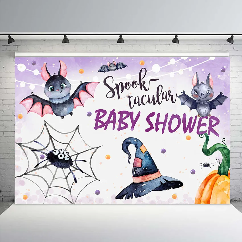 Photography Backdrops Halloween Horror Party Photo Background Newborn Cartoon Props Boy | Электроника