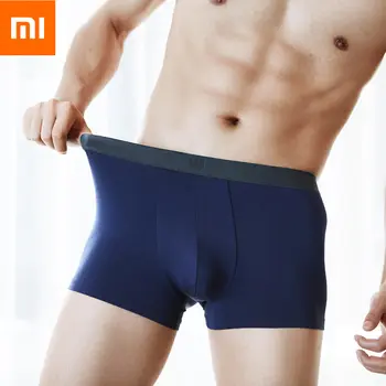 

3pcs Original Xiaomi Modal panties Boxer Short Men Underwear Cotton Breathable Solid Flexible Panties Soft Pure Color Underpants