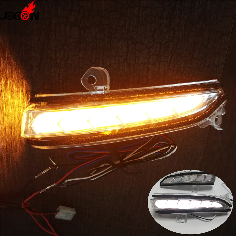 US $127.50 Dynamic Turn Signal Light Parking Puddle LED Side Mirror Sequential Indicator Blinker Lamp For Ford Fusion Mondeo 20132018