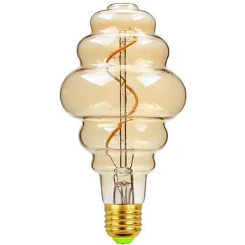 

TIANFAN Led Bulb Vintage Light Bulb 4W Dimmable 2000K Beehive Edison Bulb E27 Decorative Light Bulb