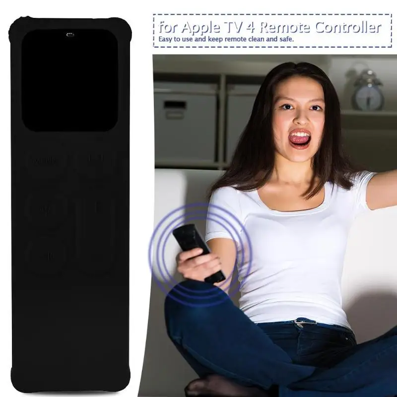 Протектор для пульта дистанционного управления Силиконовый чехол для Apple tv 4 Пульт дистанционного управления