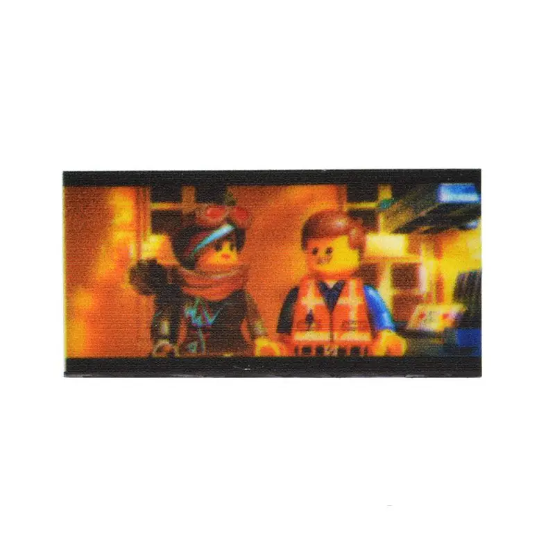 17 шт./лот MOC плакат Кирпич 2x4 фильм Superheros цифры Ironman, Росомаха, Халк, Ect печатных строительные блоки игрушки для детей