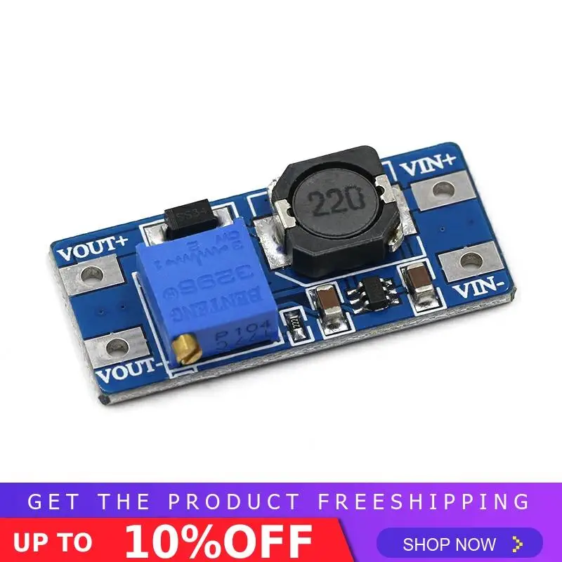 MT3608 DC-DC регулируемый Повышающий Модуль 2A повышение пластина Step Up Модуль с MICRO USB 2 V-24 V 5V 9V 12V 28V