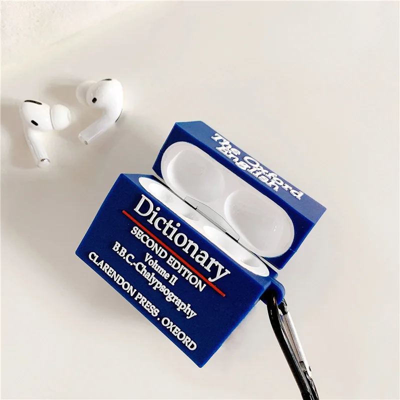 Креативный чехол в Оксфордском стиле для Airpods Pro, защитный чехол, 3 поколения, чехол для гарнитуры, Apple, беспроводной Bluetooth, силиконовый