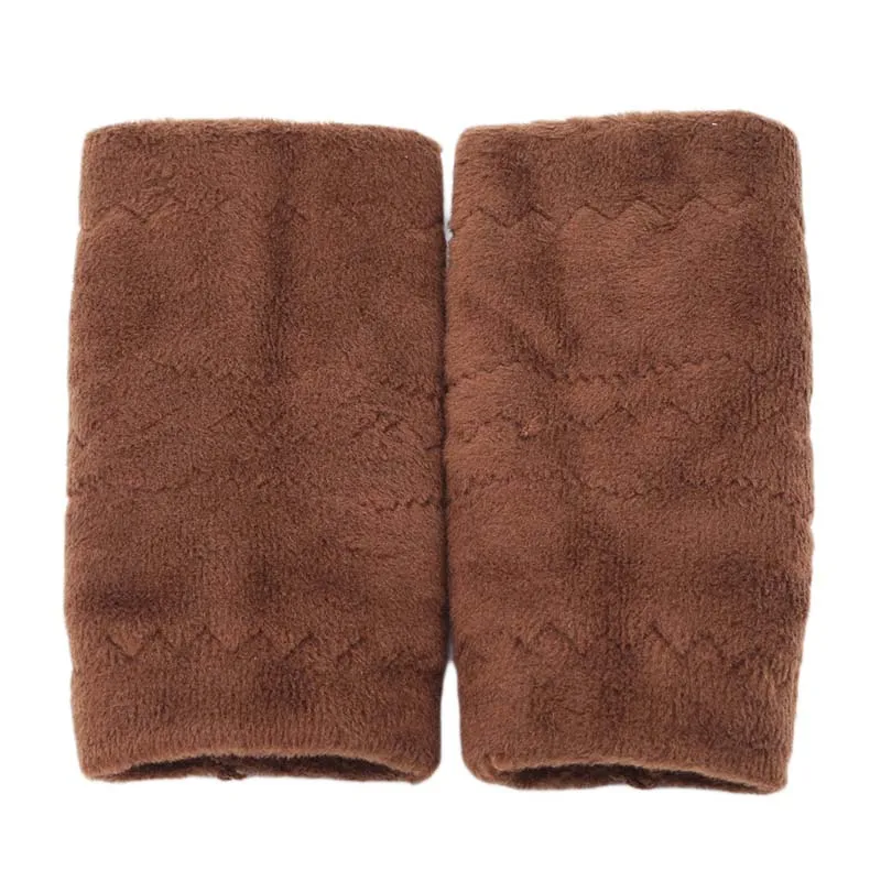 

Amazing Winter Autumn Thick Warm Womens Winter Faux Fur Gloves Fingerless Glove