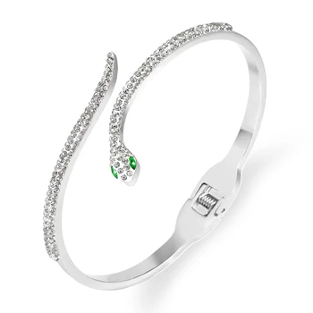 Full Crystal Snake Bracelet