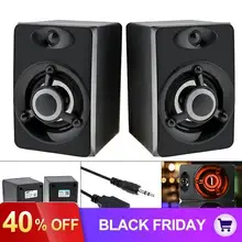 V-118 Мини Портативный USB 2,0 сабвуфер динамик Компьютер громкий динамик с люминесцентной лампой для настольного ПК ноутбука MP3 мобильного телефона