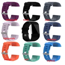 50 шт. TPE наручные ремешок из искусственной кожи для Fi-tbit импульсный ремешок Smart