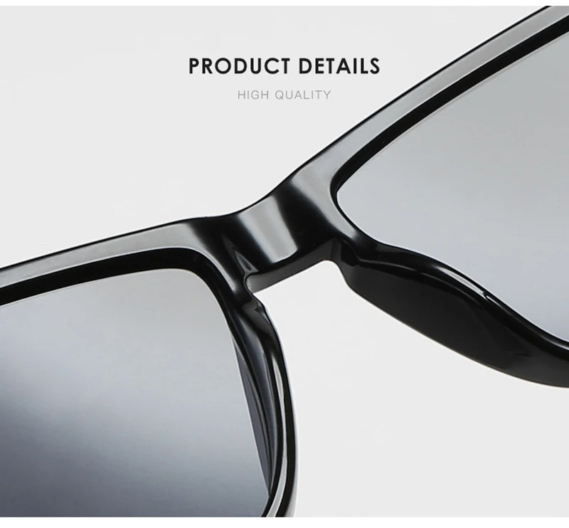MVBBFJR Модные мужские поляризованные TR90 зеркальные солнцезащитные очки для вождения тенты очки Женские квадратные модные брендовые дизайнерские солнцезащитные очки UV400