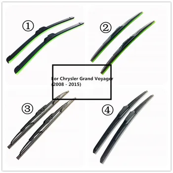 

Four kinds of Wiper Blade Car windshield wiper For Chrysler Grand Voyager (2008 - 2015),size:26" & 20"