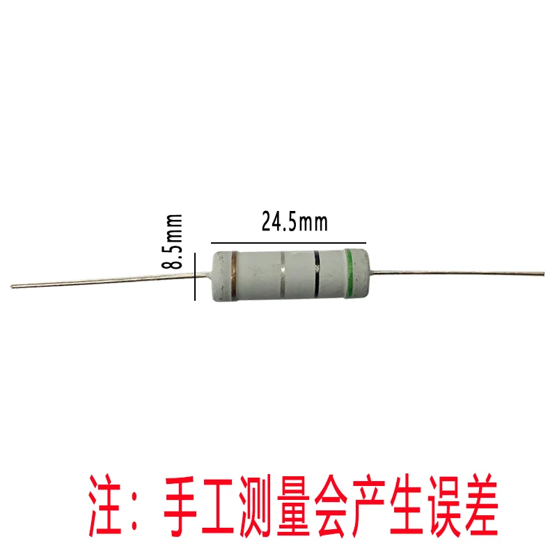 10pcs 5W Carbon Film Resistor 5% 6R8 68R 680R 6K8 68K 680K 6.8Ohm 68Ohm 680Ohm 6.8KOhm 68KOhm 680KOhm