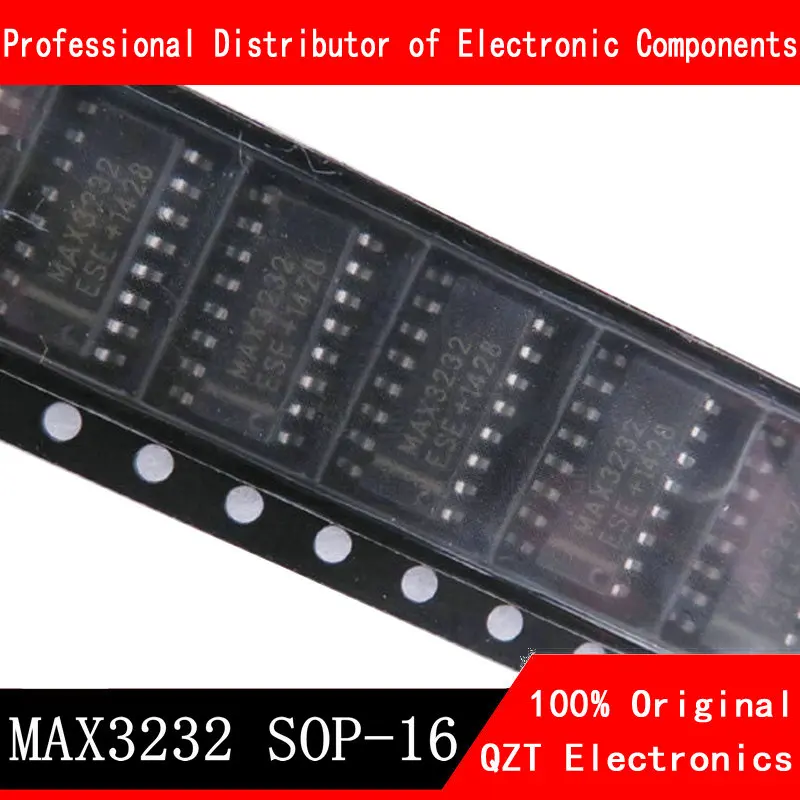 10pcs/lot MAX3232CSE MAX3232ESE MAX3232 SOP-16 SOP SMD New and Original IC Chipset