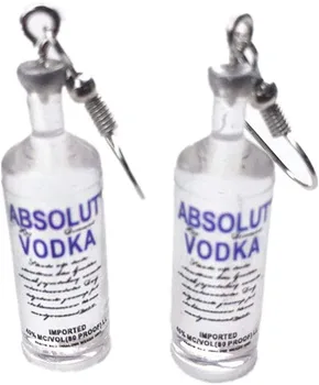 

Novelty Vodka Earrings Bohemian Unique Drop Dangle Hook Earrings for Women Girls