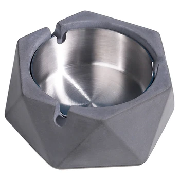 

HOT SALE Creative Cement Ashtray Ordinary Nordic Tea Table Cement Ashtray Ashtray Household Goods Ashtray Home Decoration Access